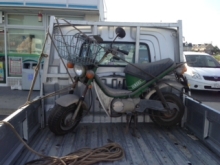 チャッピーをバイク無料引取り